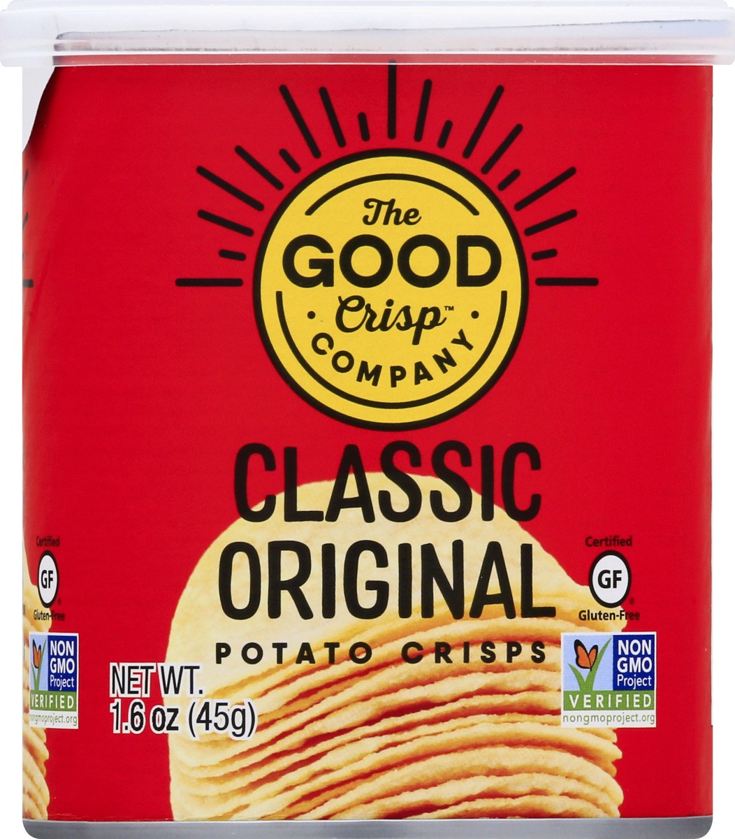 slide 1 of 9, The Good Crisp Company Potato Crisps,Original, 1.6 oz