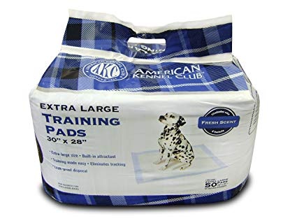 slide 1 of 1, American Kennel Club Training Pads For Dogs, 50 ct