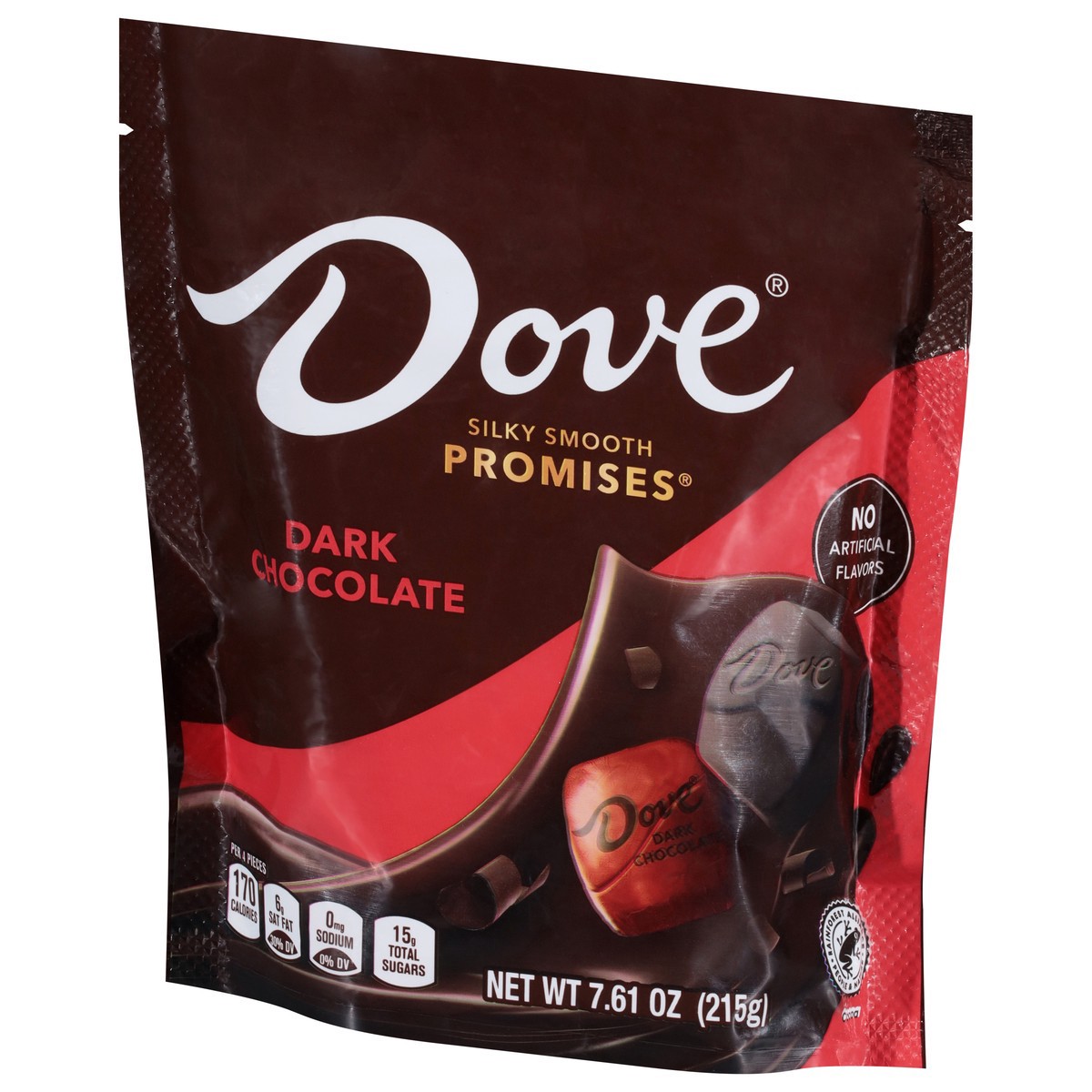 slide 5 of 14, DOVE PROMISES Dark Chocolate Candy Bag, 7.61-Ounces, 7.61 oz