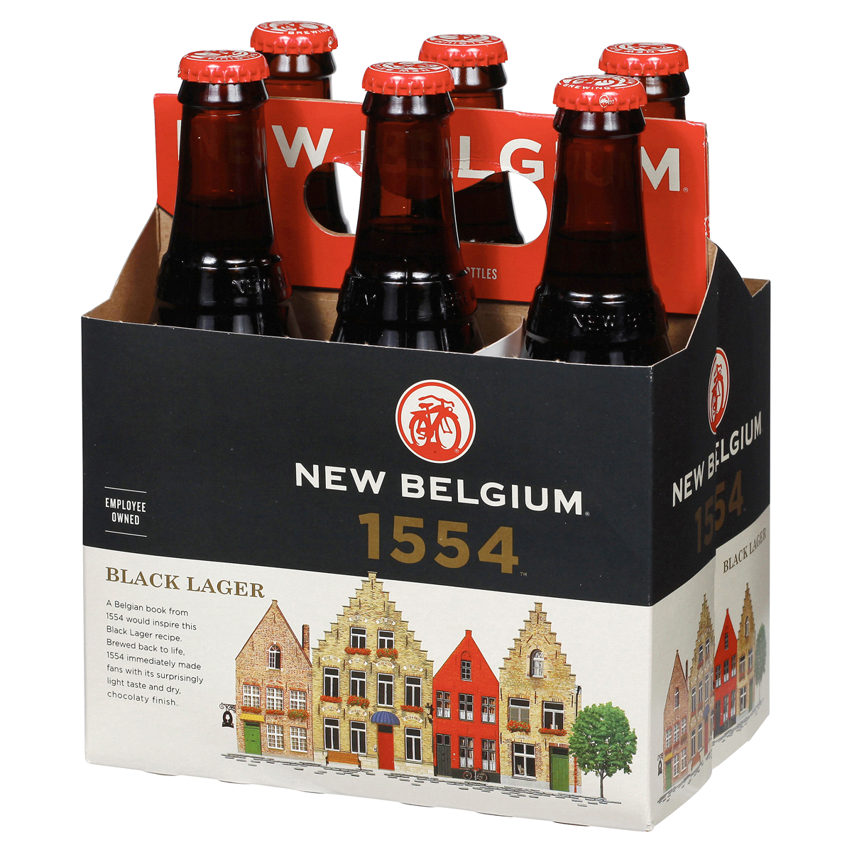 slide 3 of 5, New Belgium 1554 Black Lager, 6 ct; 12 fl oz