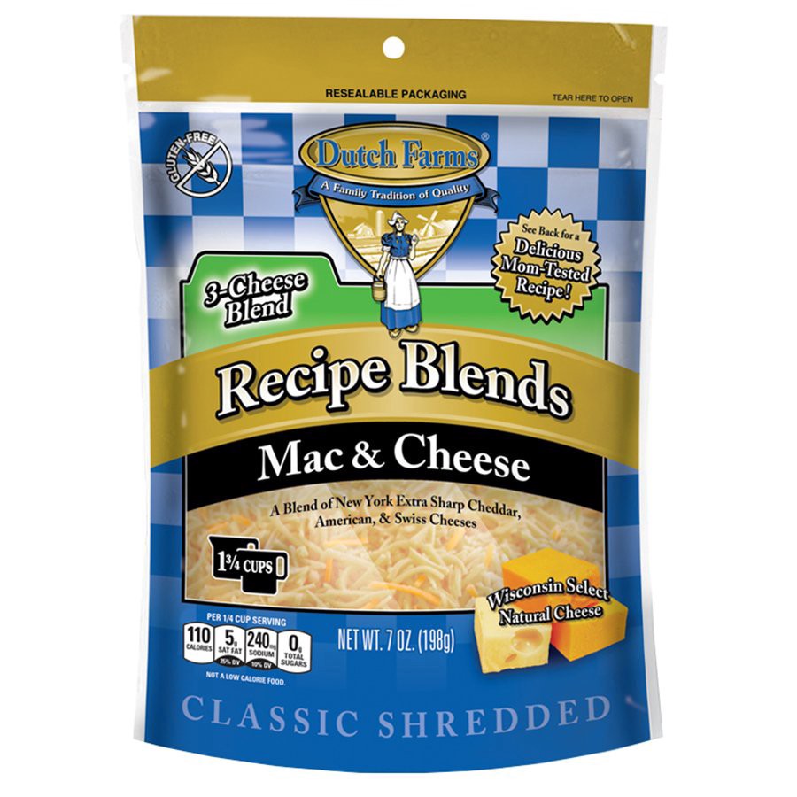 slide 1 of 1, Dutch Farms Mac & Cheese Blend, 7 oz