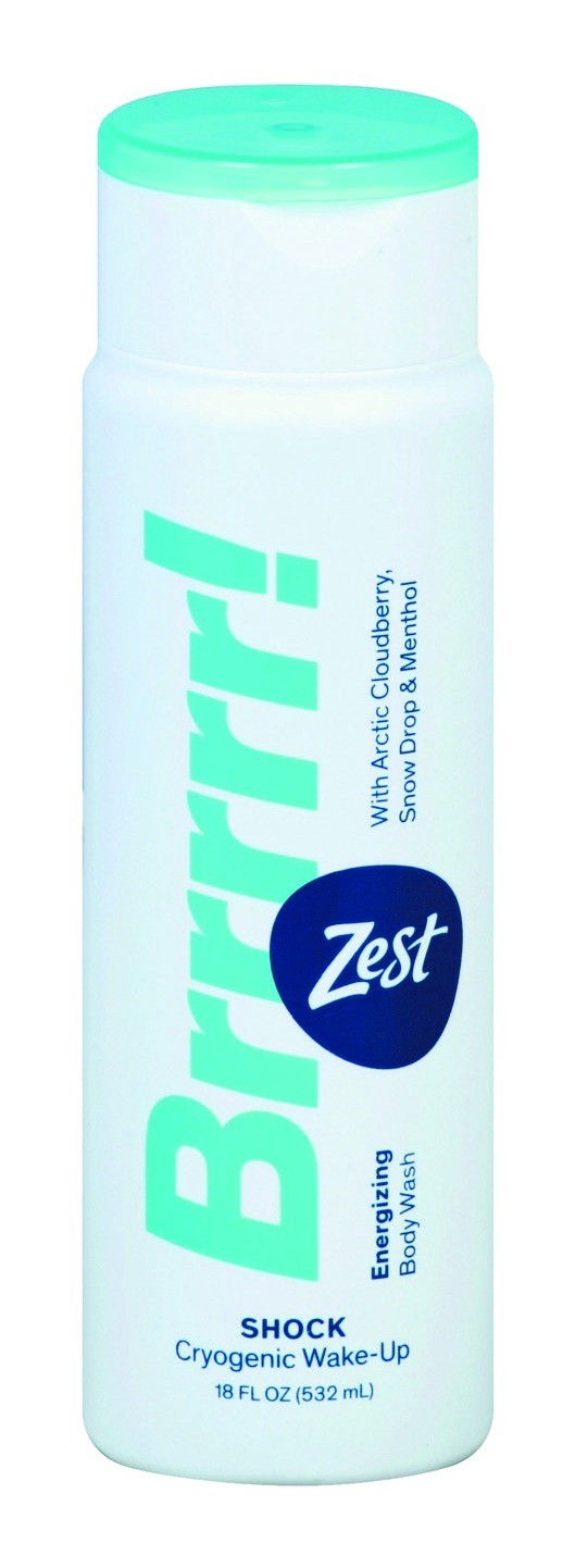 slide 1 of 2, Zest Body Wash, 18 oz