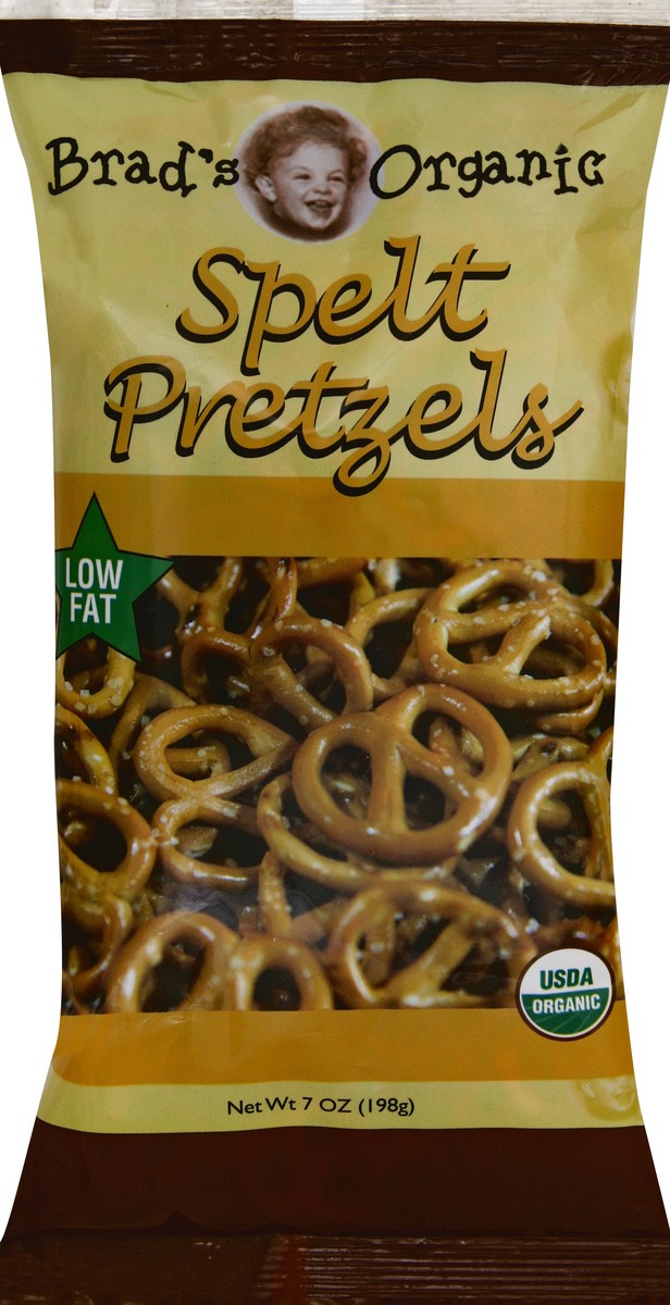 slide 5 of 5, Brad's Organic Pretzels 7 oz, 7 oz