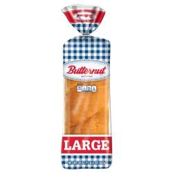 Butternut Large White Bread, Sandwich Bread, 20 oz Loaf