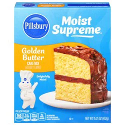 Pillsbury Moist Supreme Golden Butter Cake Mix - 15.25 oz