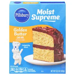 Pillsbury Moist Supreme Golden Butter Cake Mix - 15.25 oz