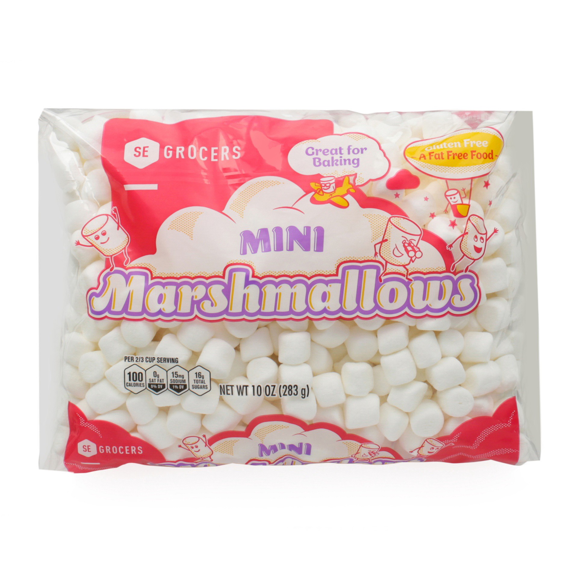 slide 1 of 1, SE Grocers Mini Marshmallow, 10 oz