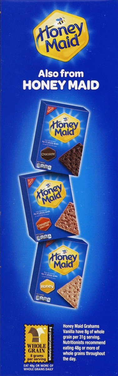 slide 3 of 4, Honey Maid Vanilla Graham Crackers, 1 box (14.4oz), 1.02 lb