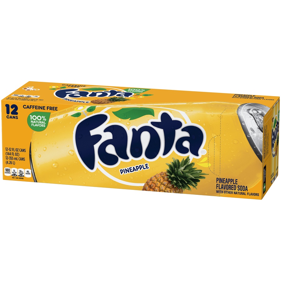 slide 3 of 8, Fanta Soda 12 ea, 12 ct; 12 fl oz