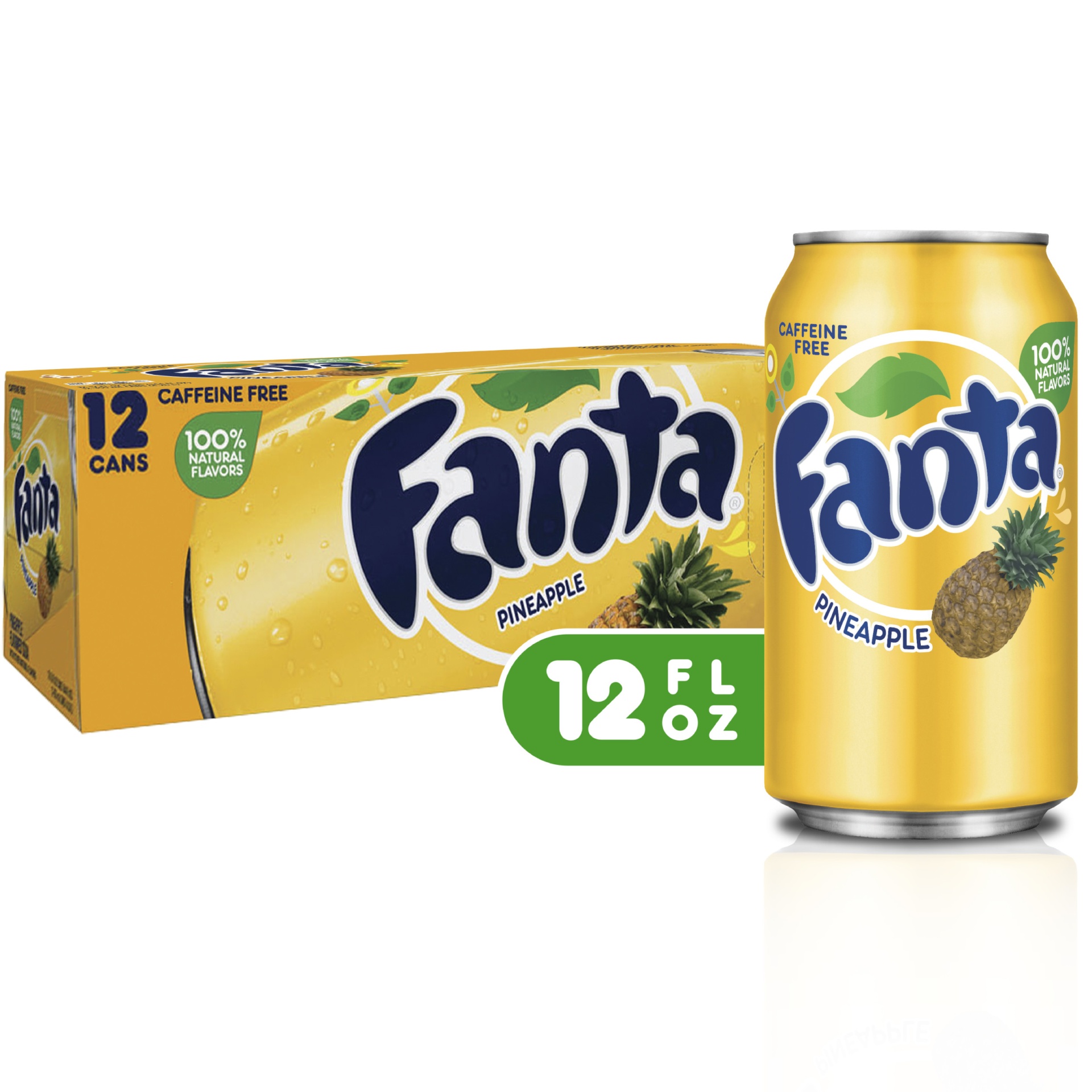 slide 1 of 8, Fanta Soda 12 ea, 12 ct; 12 fl oz