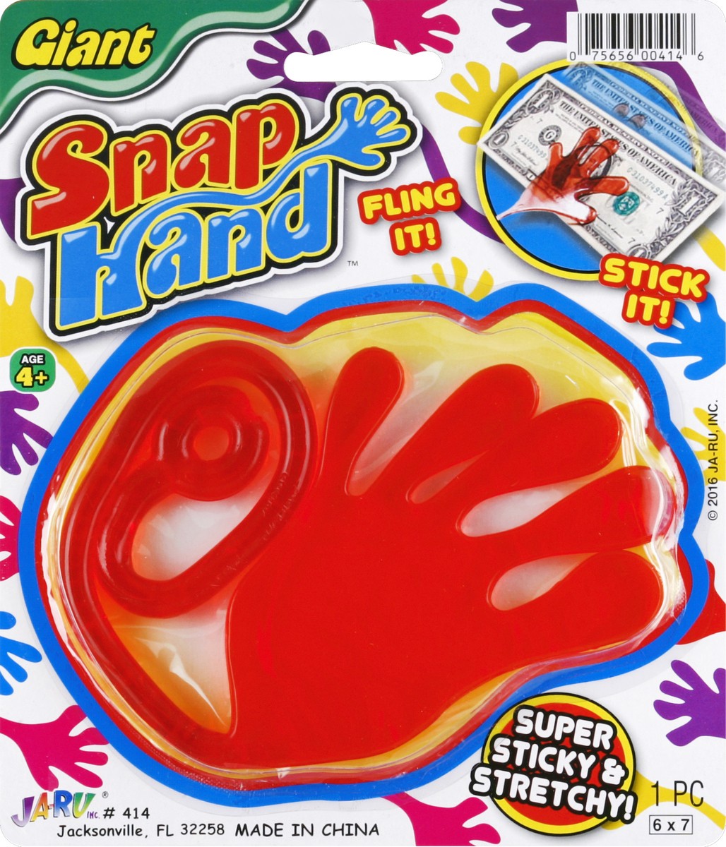 slide 2 of 2, Ja-Ru Giant Snap Hand, 1 ct