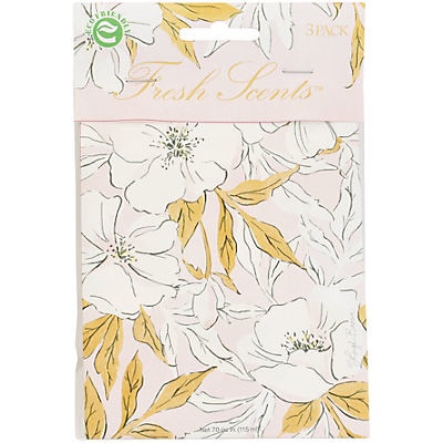 slide 1 of 1, Willowbrook Fresh Scents Floral Blooms Sachets, 3 ct