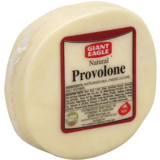 slide 1 of 1, Giant Eagle Provolone Cheese, per lb