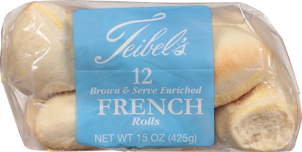 slide 7 of 9, Teibel's French Rolls 12 ea, 12 ct