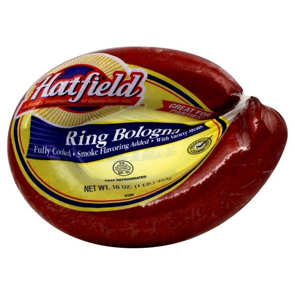 slide 1 of 1, Hatfield Ring Bologna, 1 lb