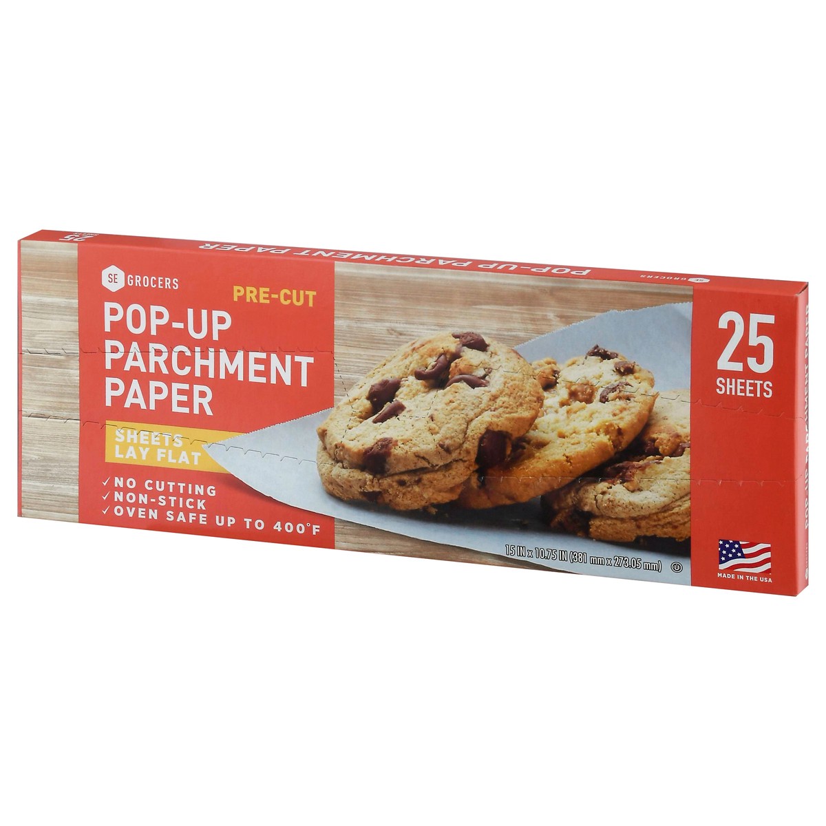 slide 12 of 12, SE Grocers Pop Up Parchment, 25 ct