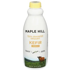 Maple Hill Organic Vanilla Kefir 32 oz