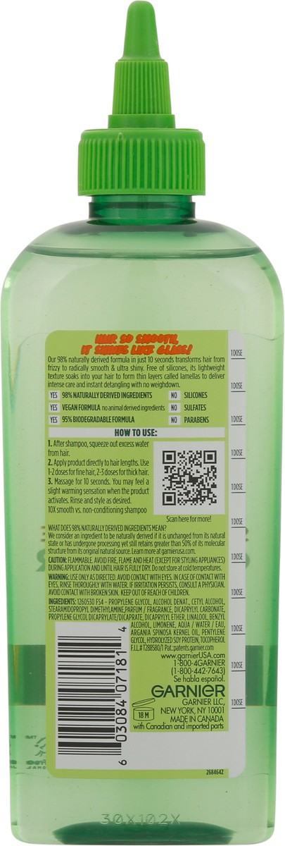 slide 5 of 9, Garnier Sleek & Shine Glass Hair Water 10 Second Rinse Out - 6 fl oz, 1 ct