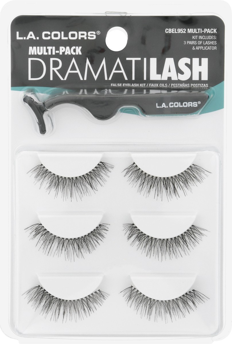 slide 11 of 12, L.A. Colors Dramatilash Multi-Pack, 1 ct