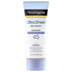 Neutrogena Ultra Sheer Dry-Touch SPF 45 Sunscreen Lotion, 3 fl. oz
