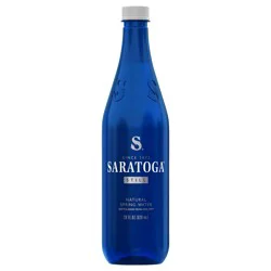 Saratoga Still Spring Water, Recycled PET Bottle, 28 fl oz
