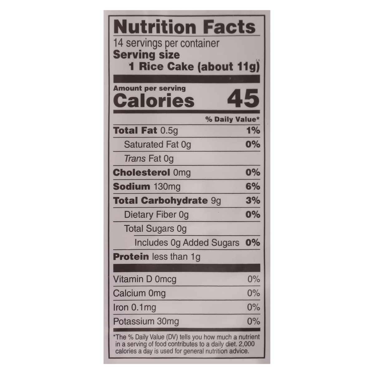 slide 9 of 14, Signature Select White Cheddar Rice Cakes 5.46 oz, 5.46 oz