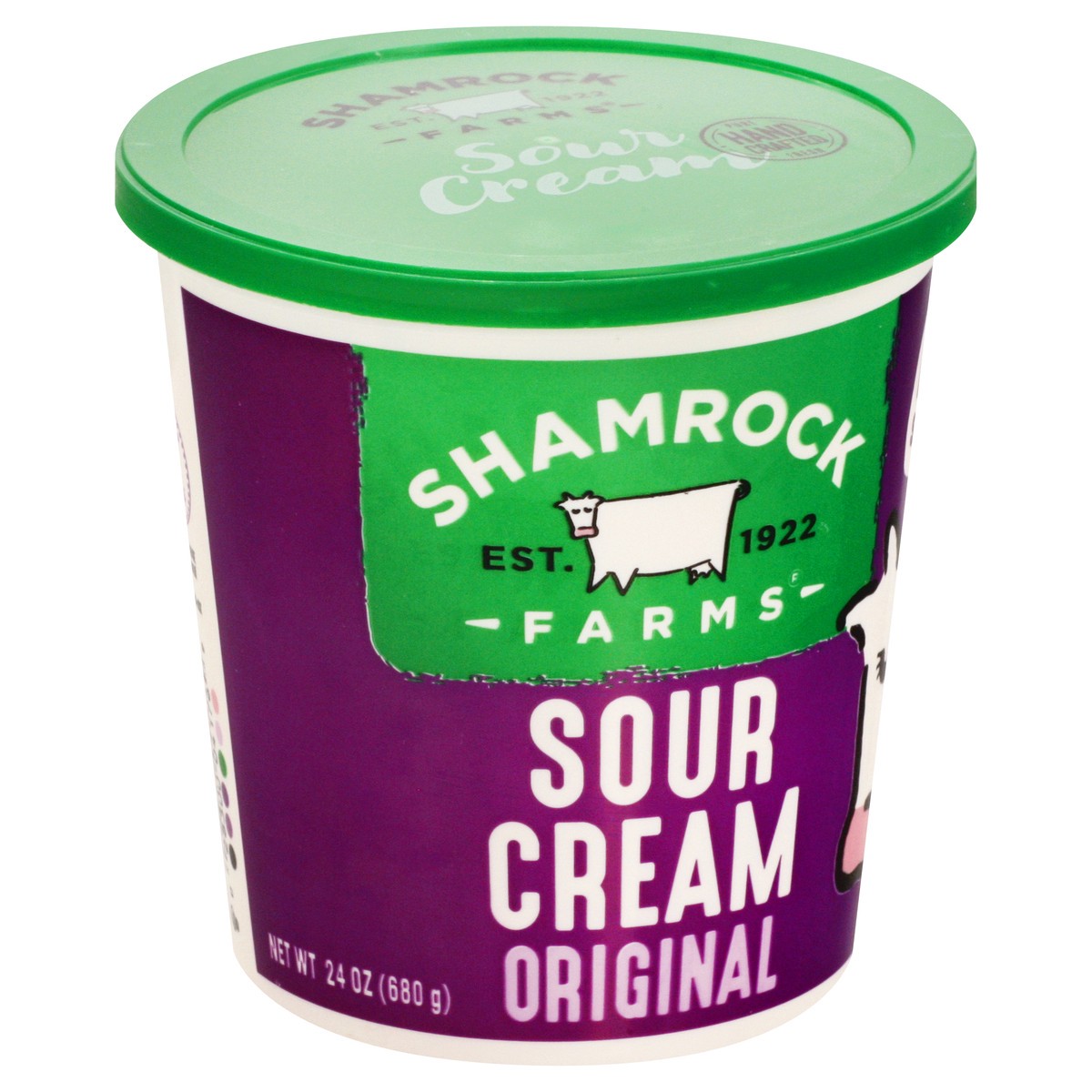 slide 4 of 9, Shamrock Farms Original Sour Cream 24 oz, 24 oz