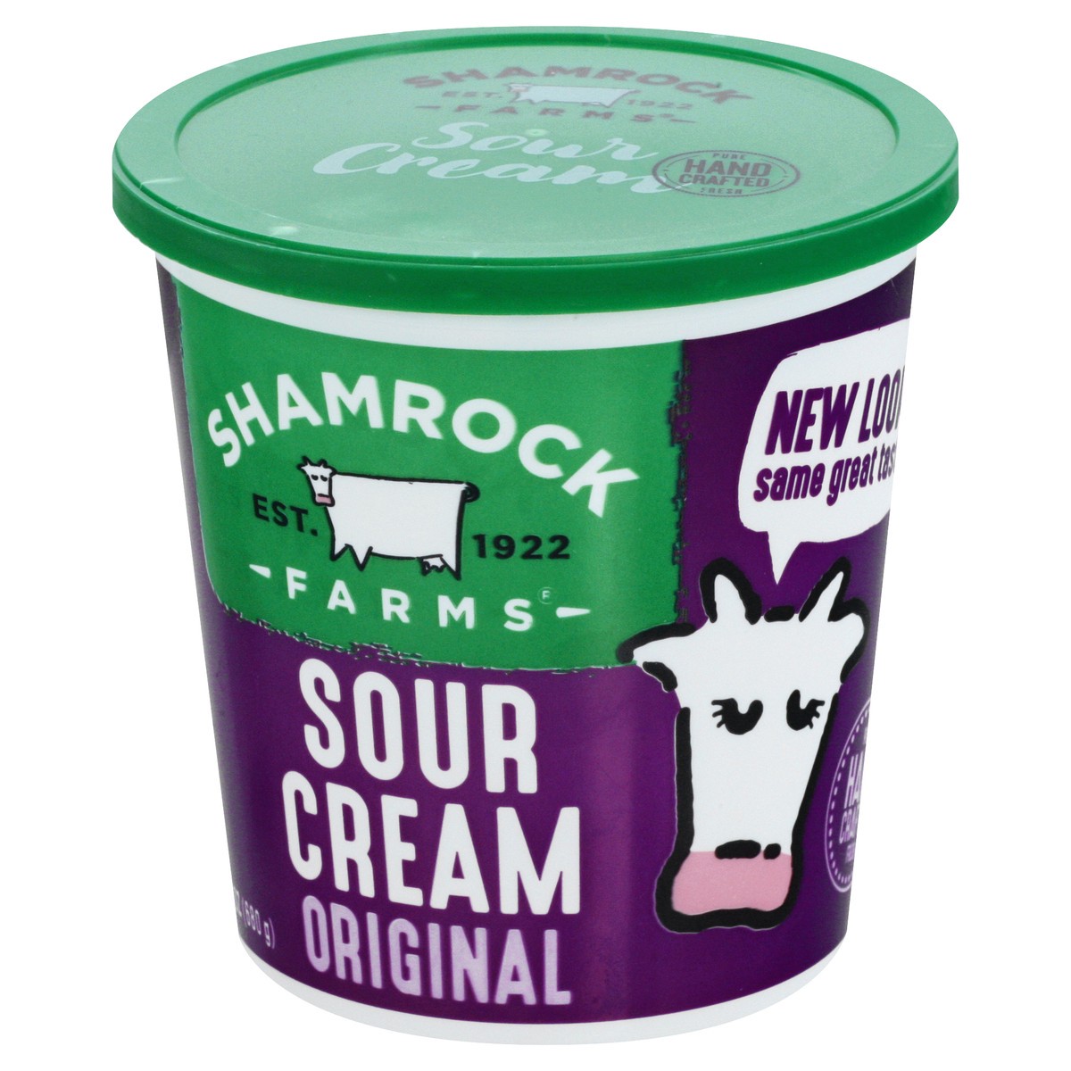 slide 7 of 9, Shamrock Farms Original Sour Cream 24 oz, 24 oz