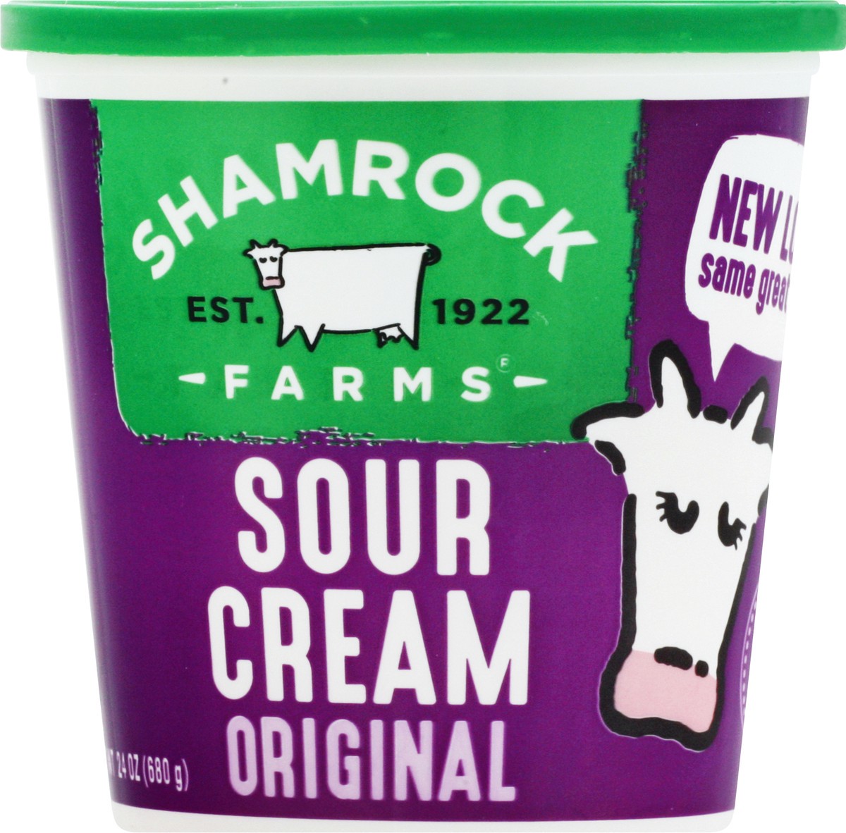 slide 9 of 9, Shamrock Farms Original Sour Cream 24 oz, 24 oz