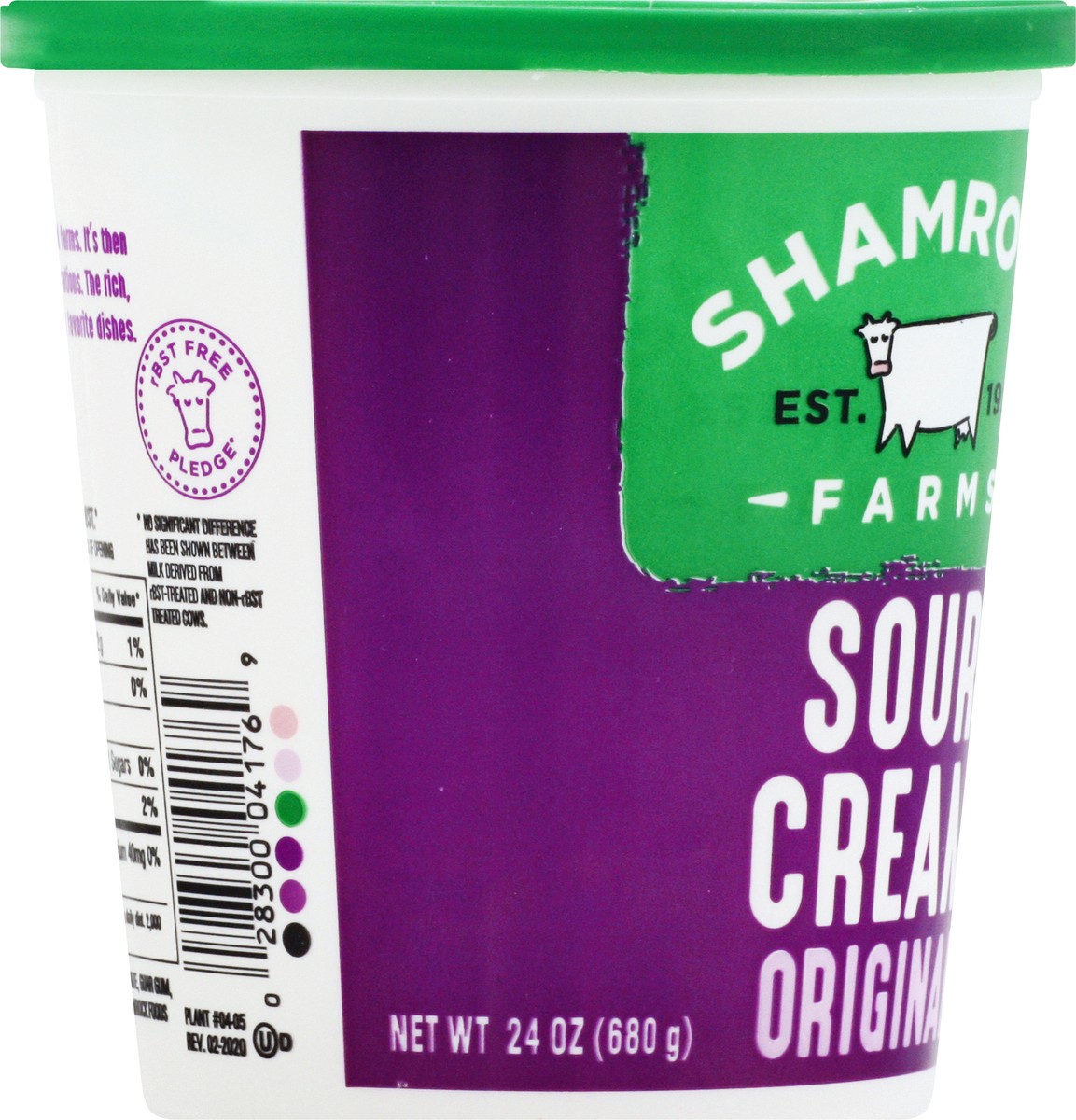 slide 5 of 9, Shamrock Farms Original Sour Cream 24 oz, 24 oz