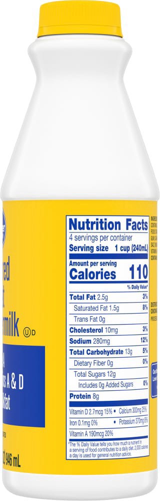 slide 3 of 4, Kroger Cultured Low Fat 1% Buttermilk, 1 qt