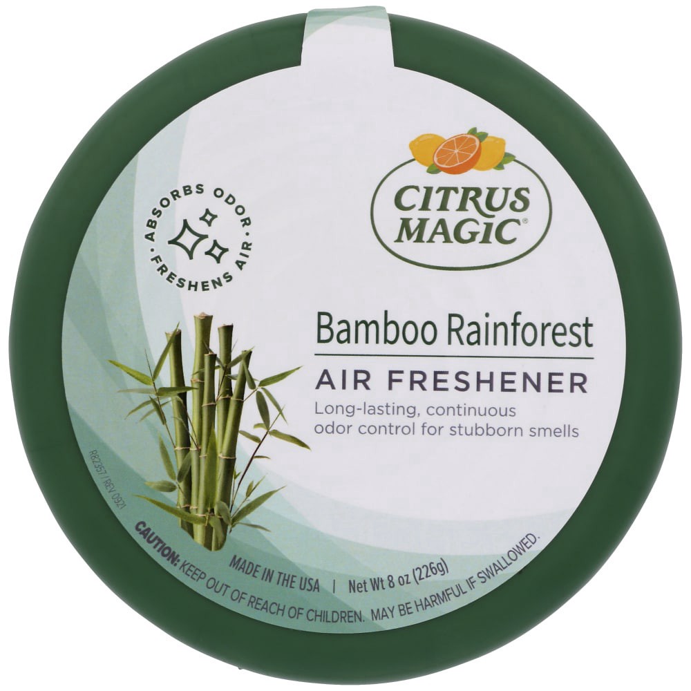 slide 3 of 3, Citrus Magic Bamboo Rainforest Air Freshener 8 oz, 8 oz