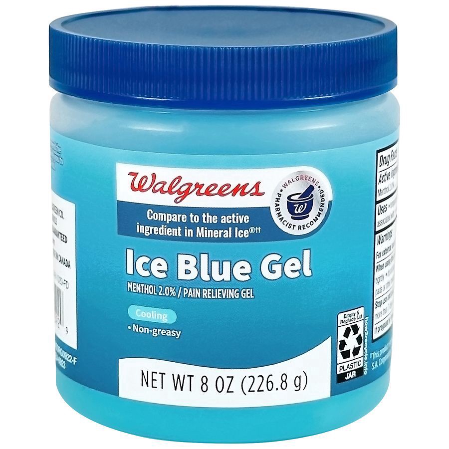 slide 1 of 5, Walgreens Ice Blue Gel, 8 oz