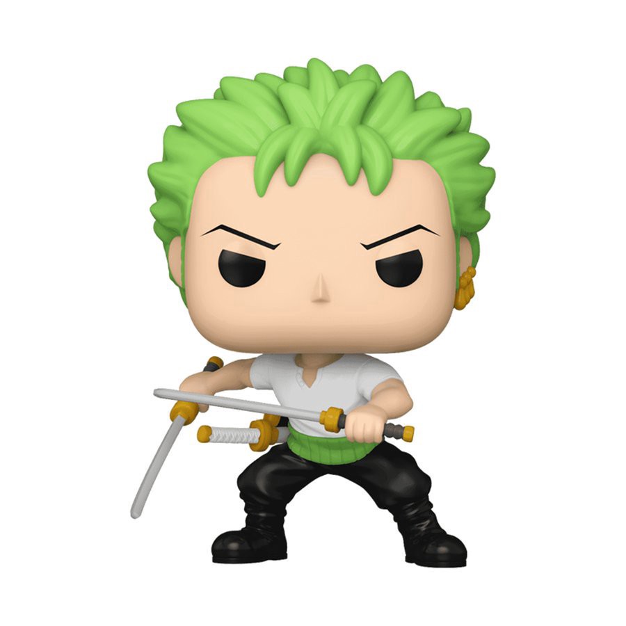 slide 1 of 1, Funko Pop! One Piece Roronoa Zoro Two Swords Vinyl Figure, 1 ct