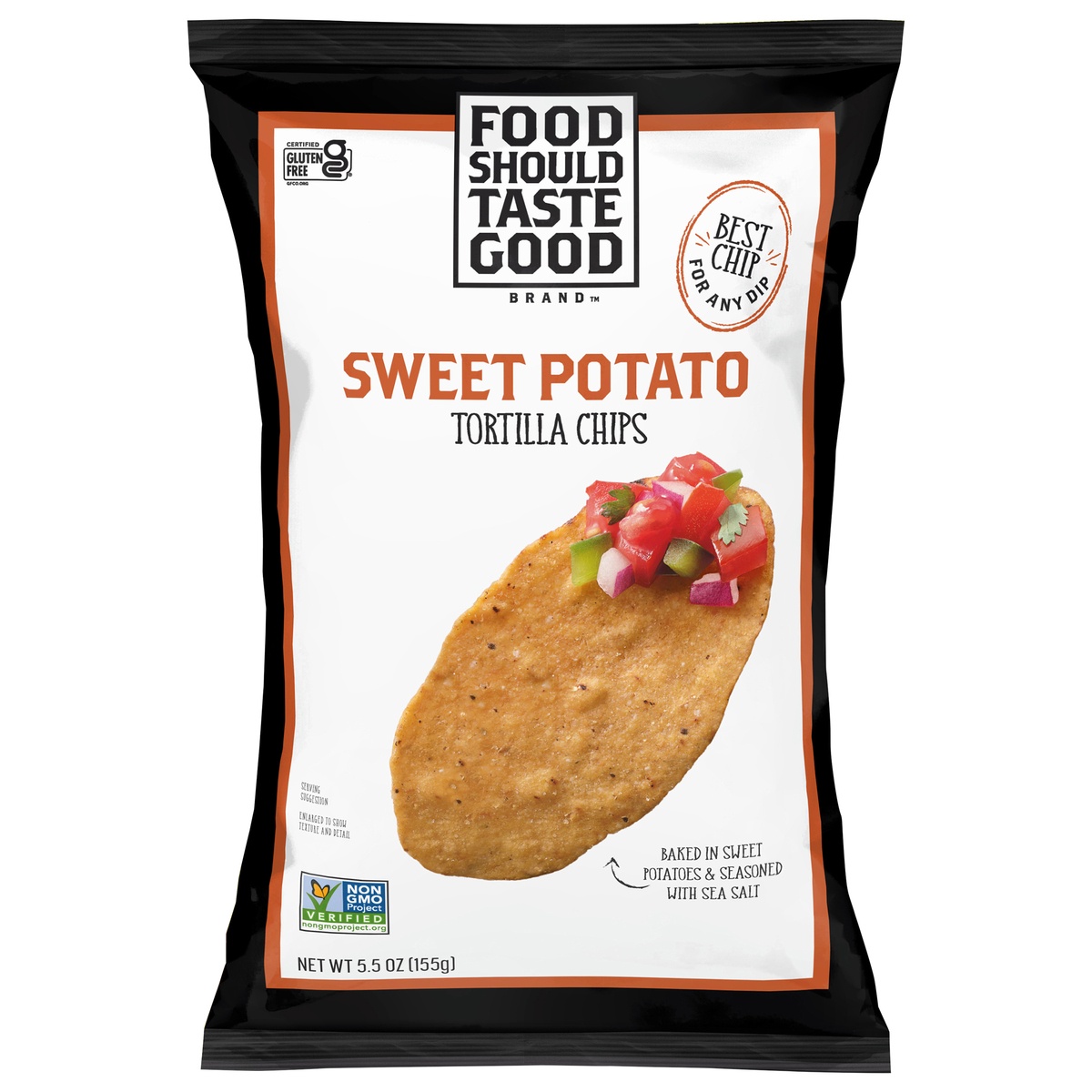 slide 11 of 11, Food Should Taste Good Sweet Potato Tortilla ChipsBag, 5.5 oz