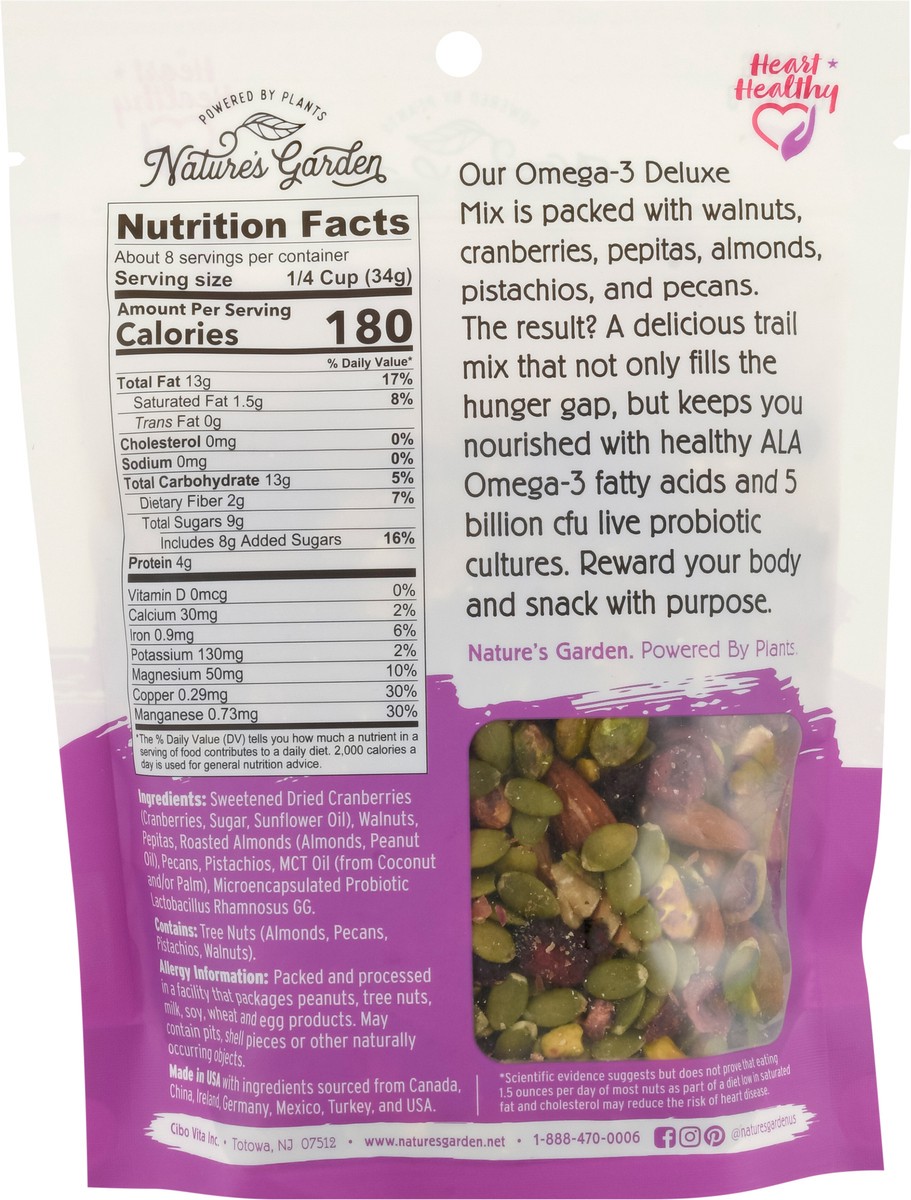 slide 3 of 14, Nature's Garden Omega-3 Deluxe Mix 10 oz, 10 oz