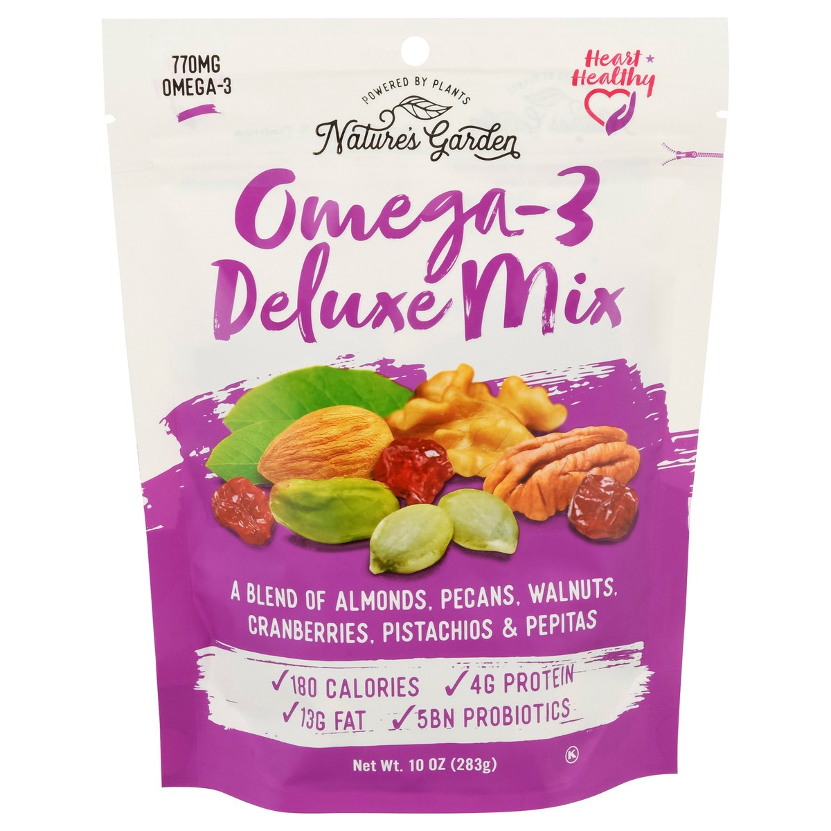 slide 5 of 14, Nature's Garden Omega-3 Deluxe Mix 10 oz, 10 oz