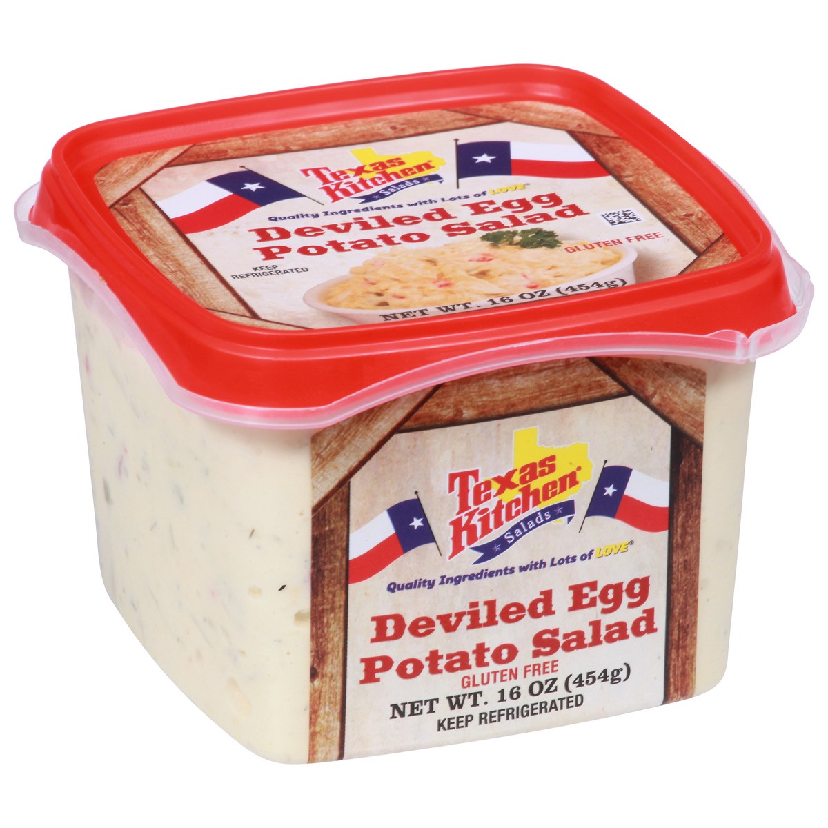 slide 2 of 9, Texas Kitchen Salads Deviled Egg Potato Salad, 1 lb