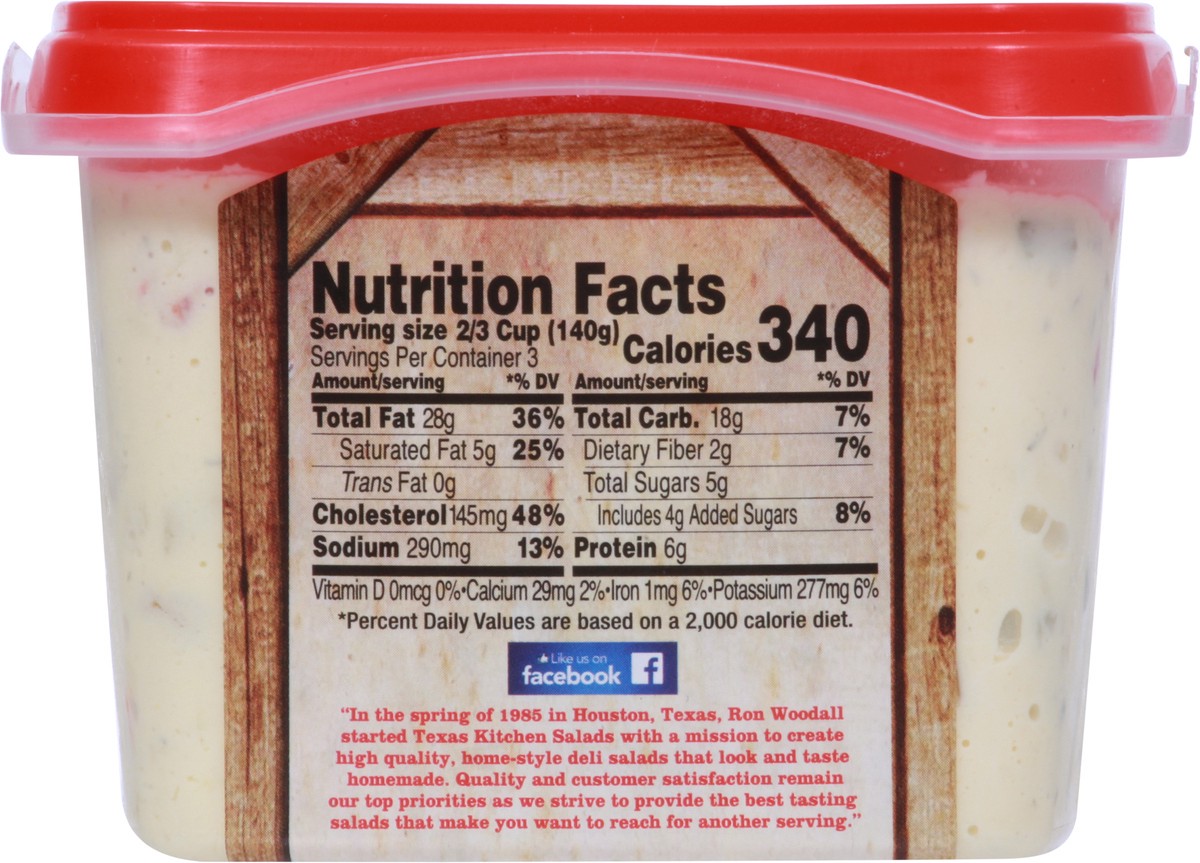 slide 9 of 9, Texas Kitchen Salads Deviled Egg Potato Salad, 1 lb