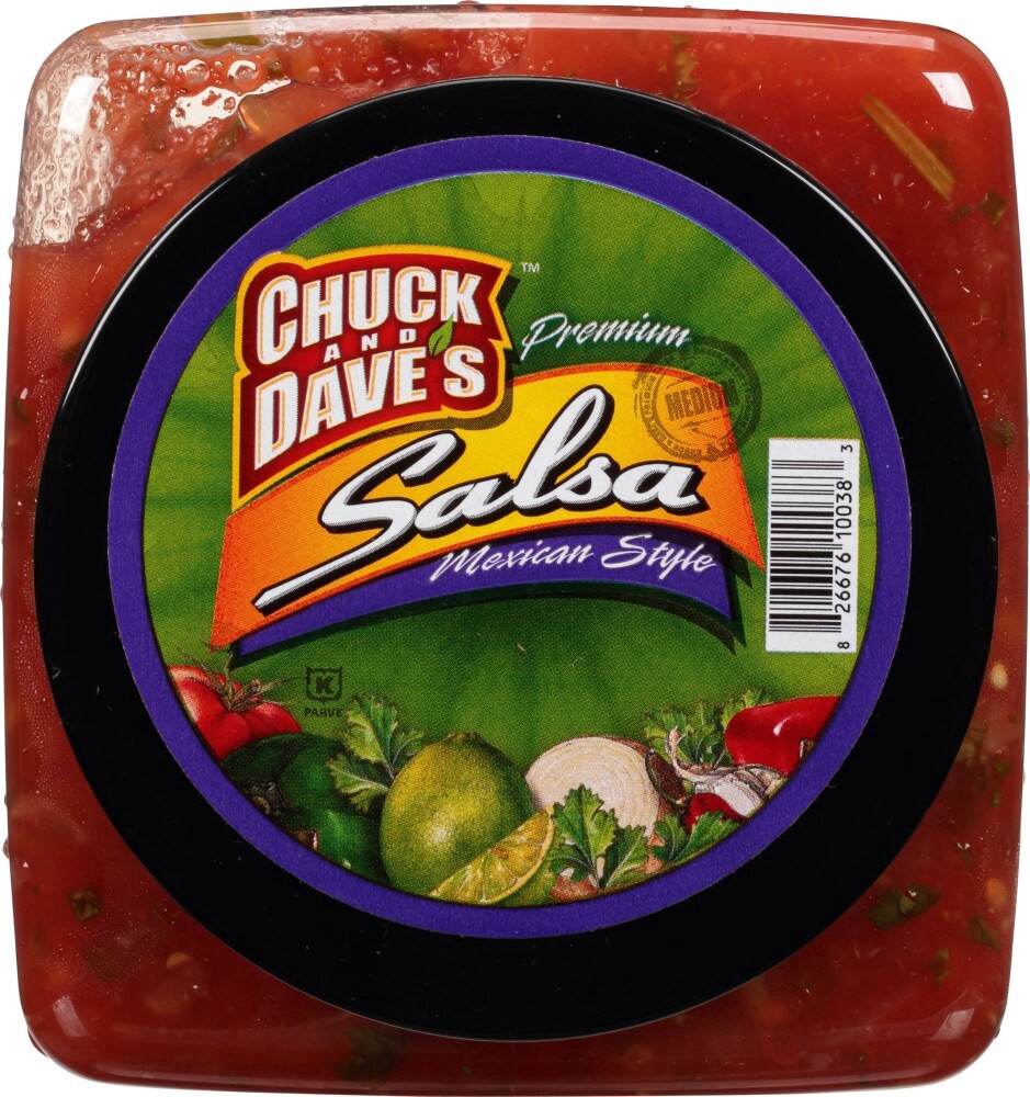 slide 3 of 4, Chuck And Dave's Medium Salsa 48 Oz, 48 oz
