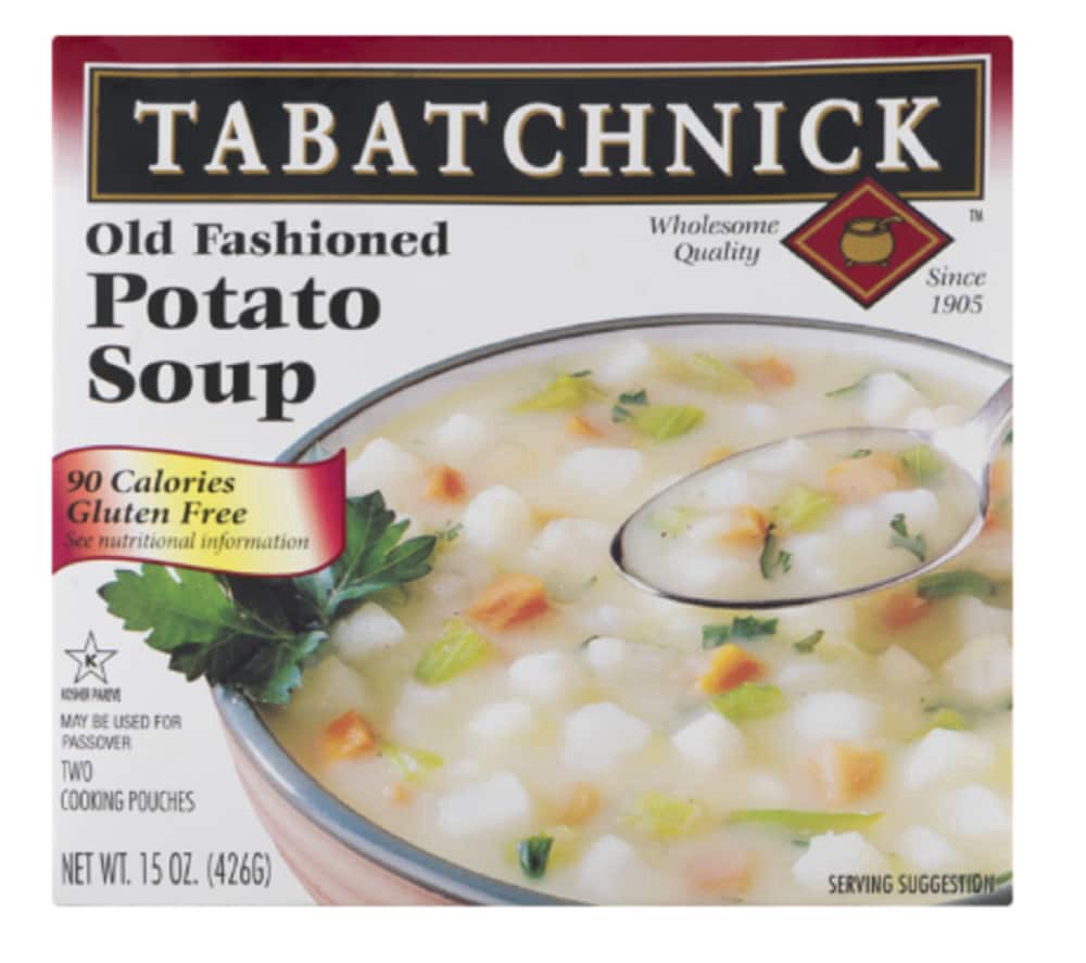 slide 1 of 1, Tabatchnick Old Fashioned Potato Soup, 15 oz