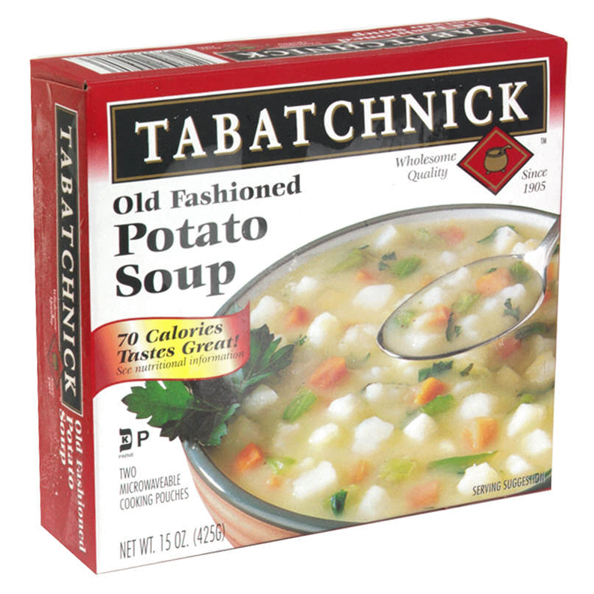 slide 1 of 1, Tabatchnick Old Fashioned Potato Soup, 15 oz