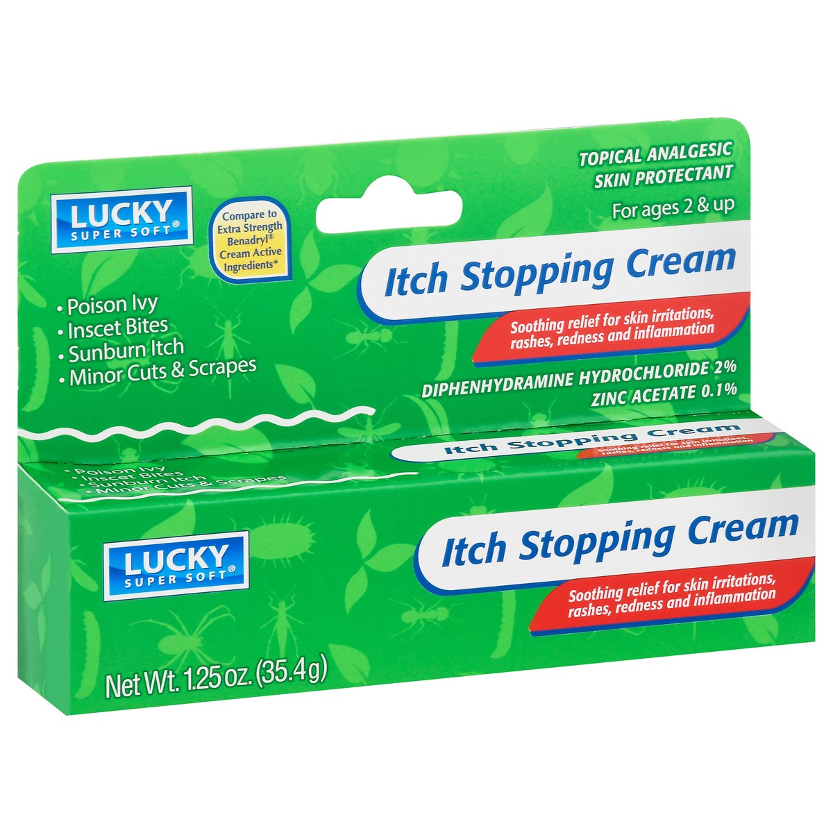 slide 12 of 13, Lucky Super Soft Itch Stopping Cream For Ages 2 & Up 1.25 oz, 1.25 oz