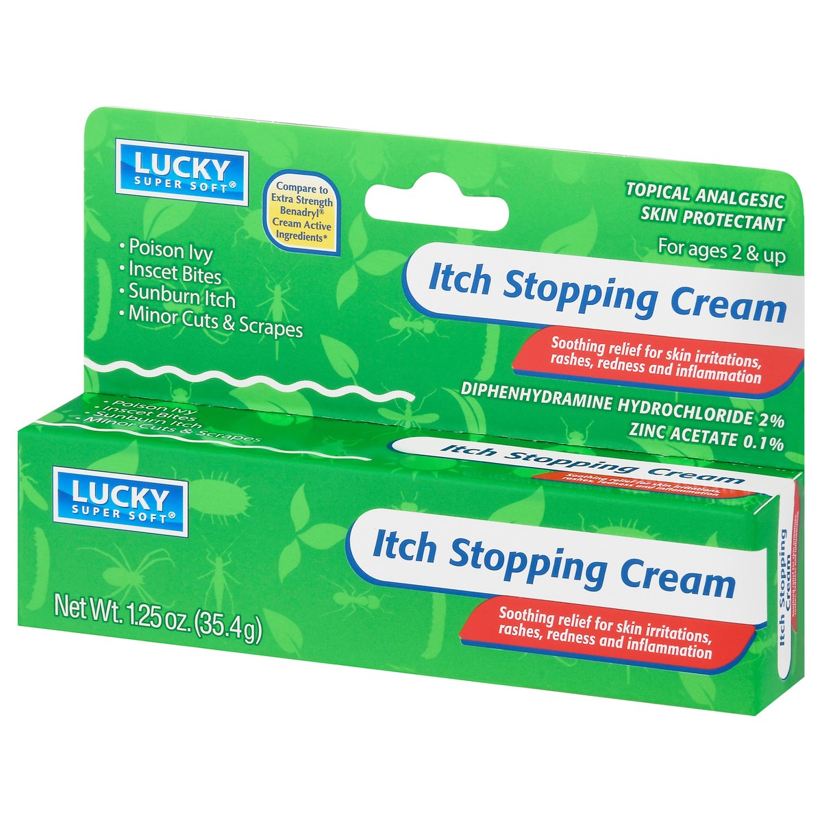 slide 10 of 13, Lucky Super Soft Itch Stopping Cream For Ages 2 & Up 1.25 oz, 1.25 oz