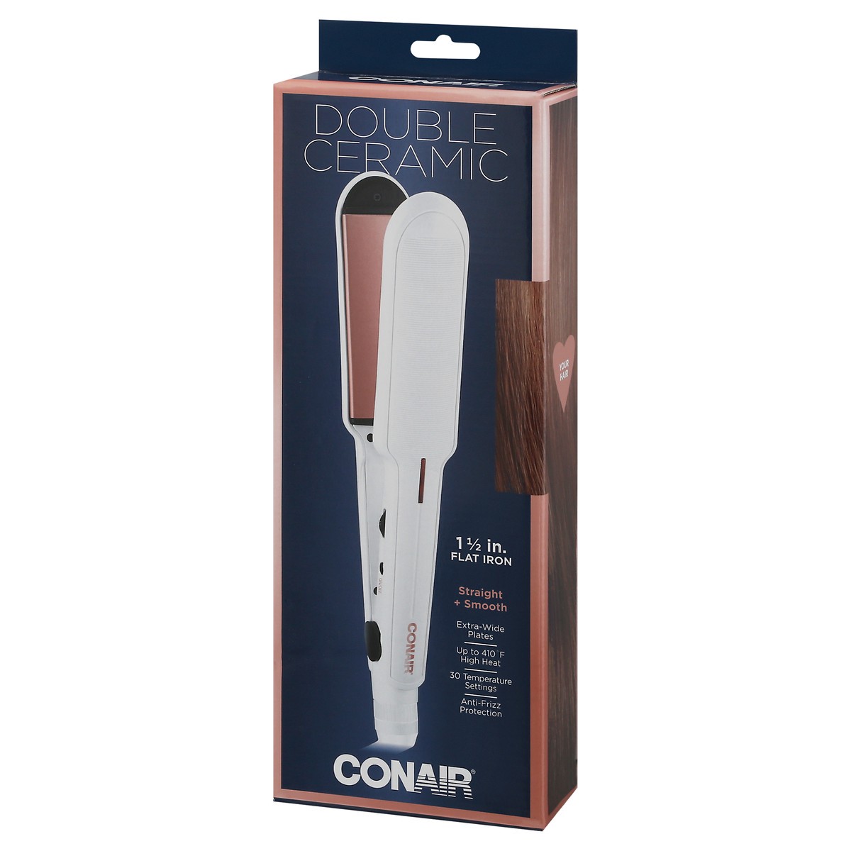 slide 9 of 9, Conair Ceramic Flat Iron, 2 In, 1 ct