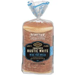 Private Selection Enriched Rustic White Sliced Wide Pan Bread
