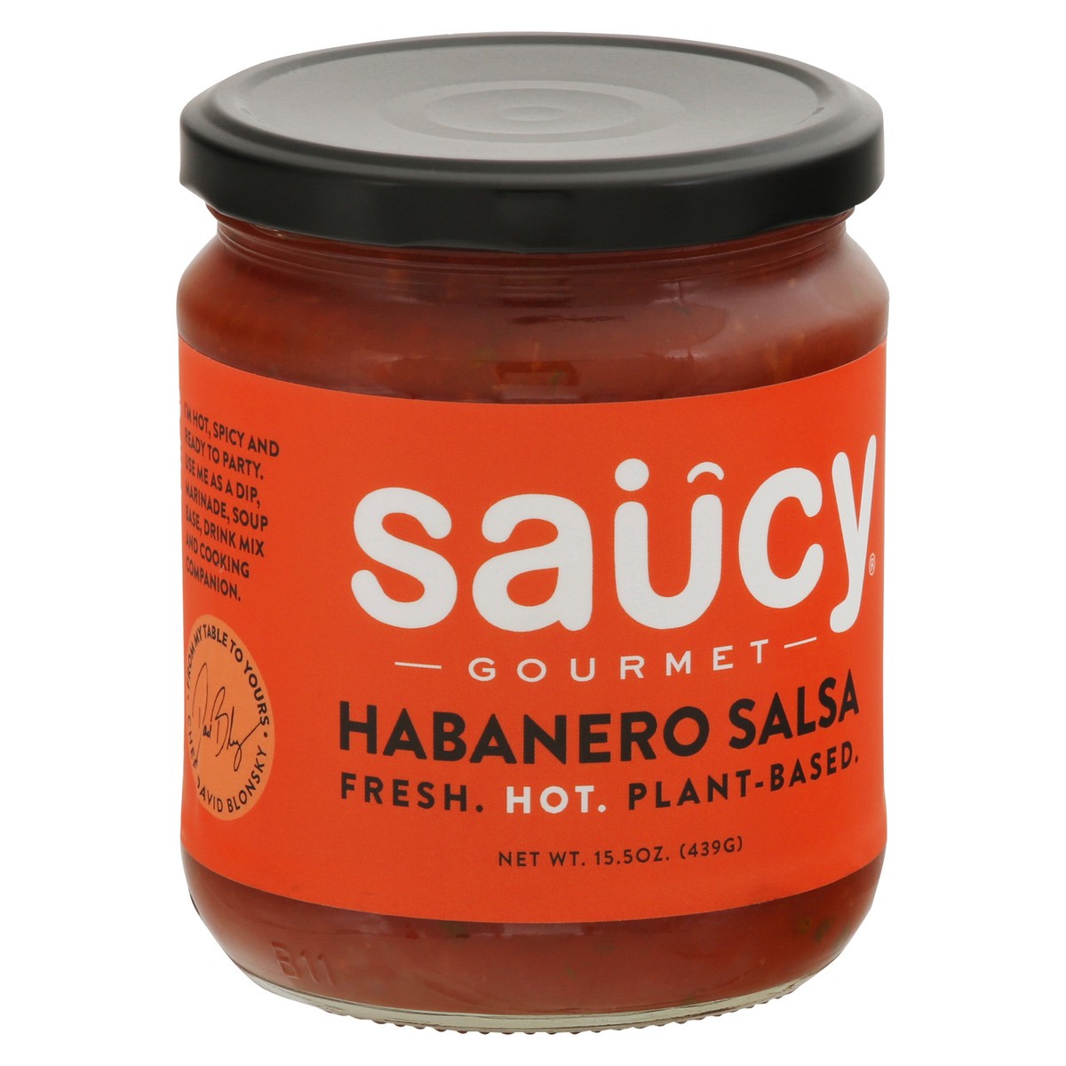 slide 8 of 9, Saucy Hot Habanero Salsa 15.5 oz, 15.5z
