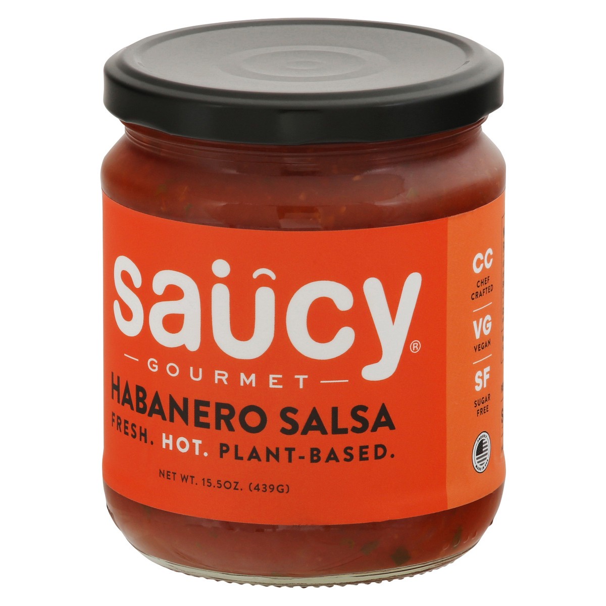 slide 7 of 9, Saucy Hot Habanero Salsa 15.5 oz, 15.5z