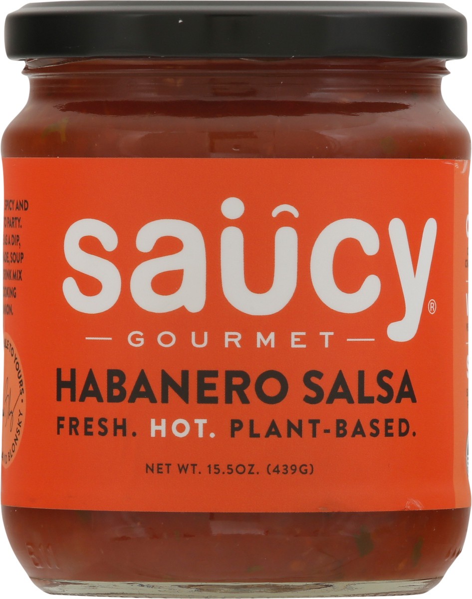 slide 5 of 9, Saucy Hot Habanero Salsa 15.5 oz, 15.5z