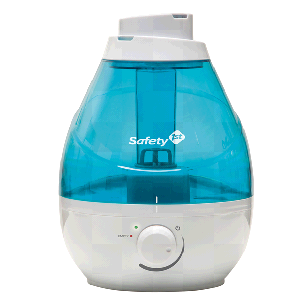 slide 1 of 2, Safety 1st Ultrasonic 360° Cool Mist Humidifier - White, 1 ct